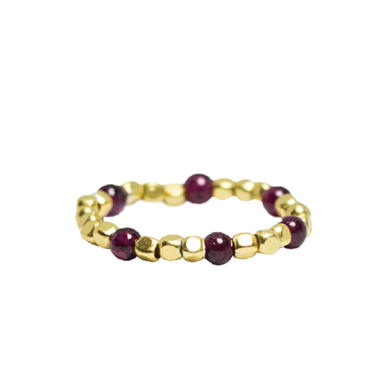 Ring Bold - Granat
