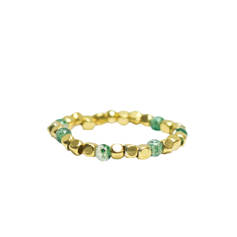 Ring Bold - Green Jade