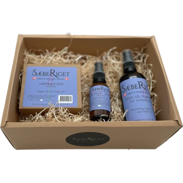 SæbeRiget Gavesæt - Lavendel