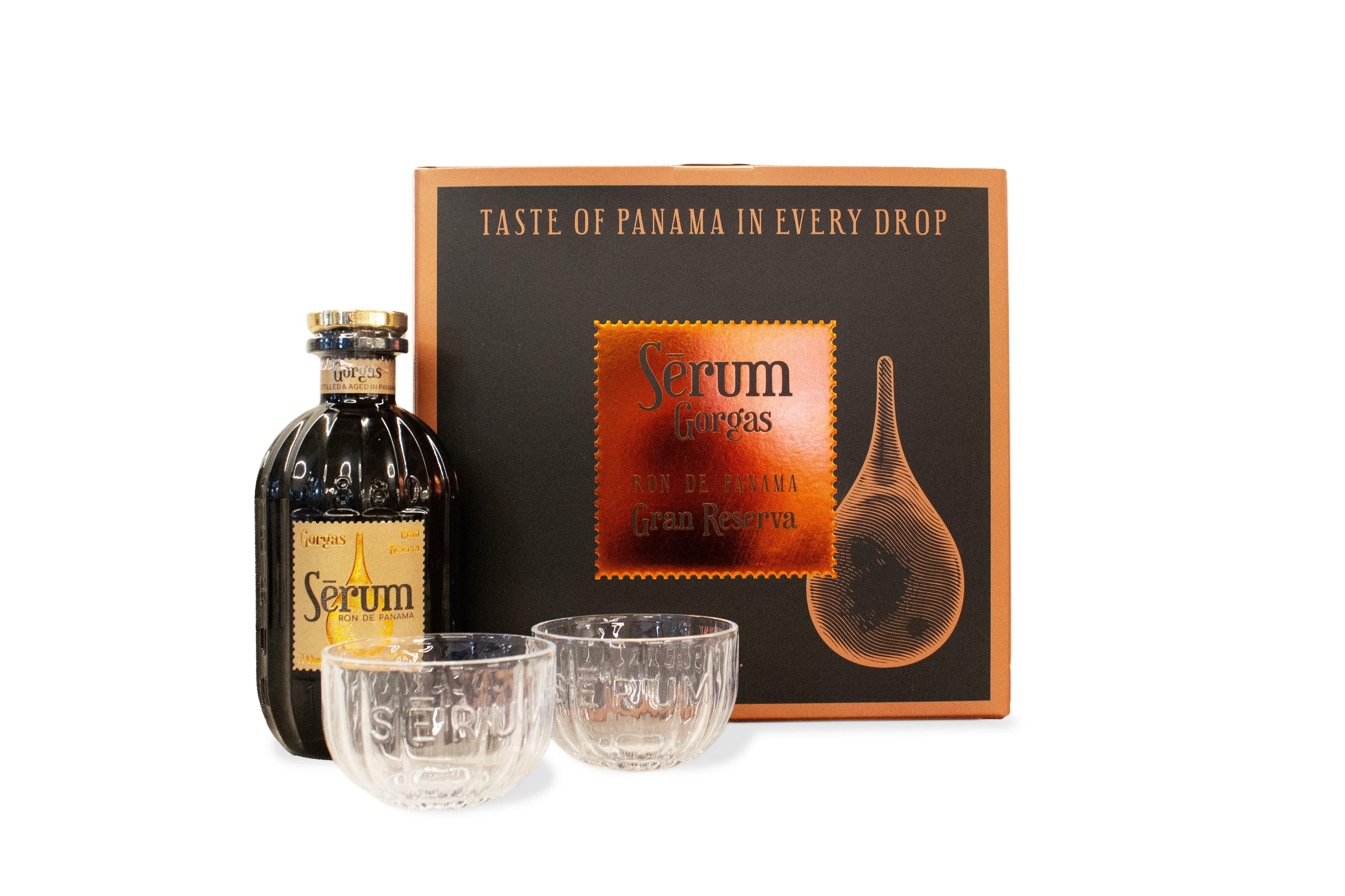 Serum Gorgas rom 70 cl. 40% gaveæske