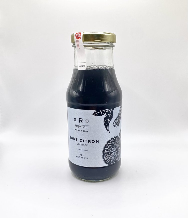 Sort Citron Lemonade 250ml Øko