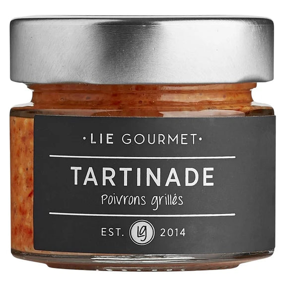 Tapenade grillet rød peberfrugt