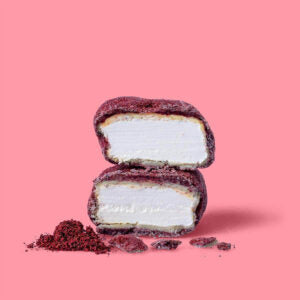 Skumfiduser m. solbær og hvid chokolade