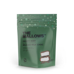 FROSTY MINT & MILK CHOC – SKUMFIDUSER MED MINT & MÆLKE CHOKOLADE 90G