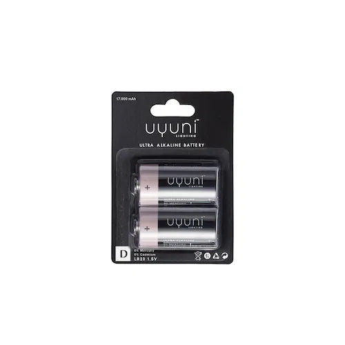 D Battery, 1,5V, 16.000 mAh, 2-pack