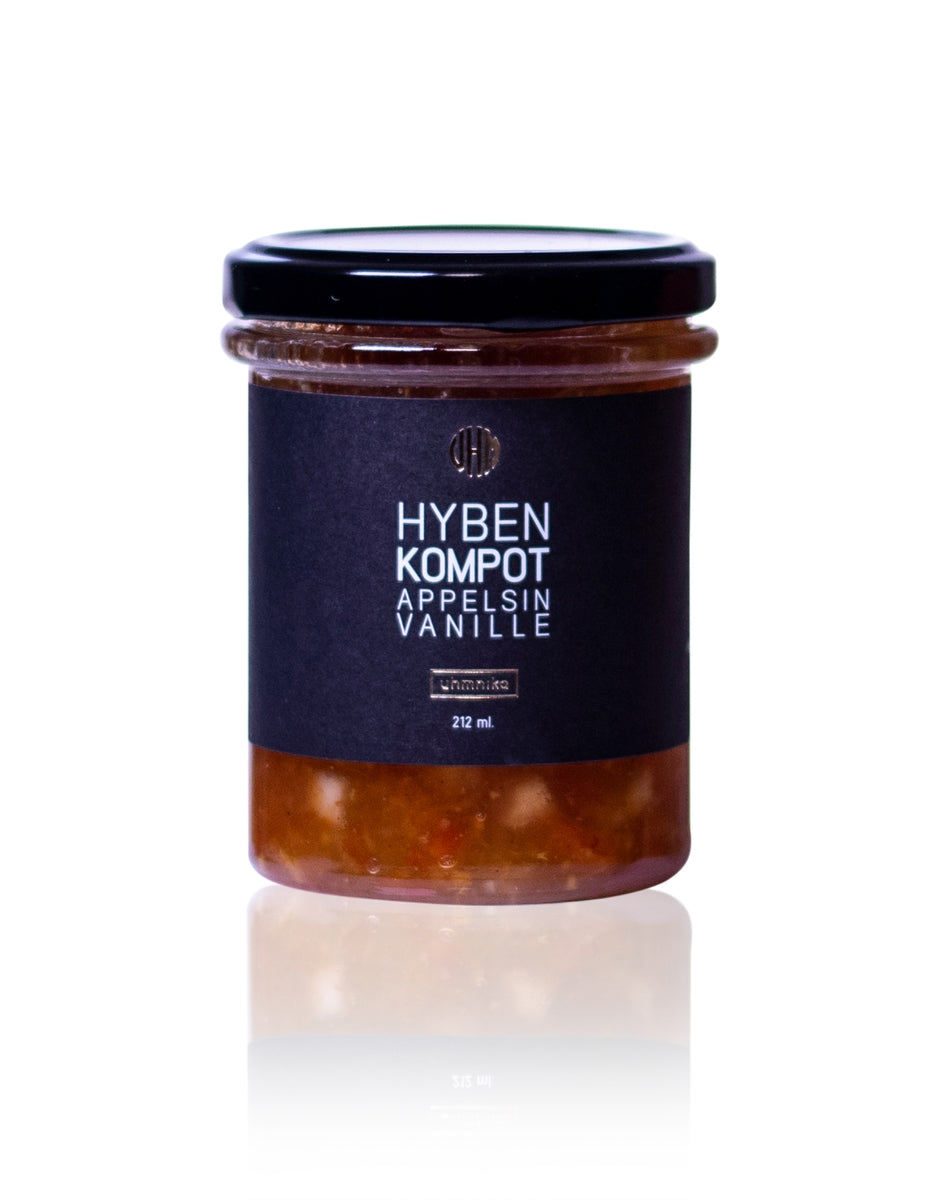 Uhmnika Hybenkompot med appelsin+vanilje