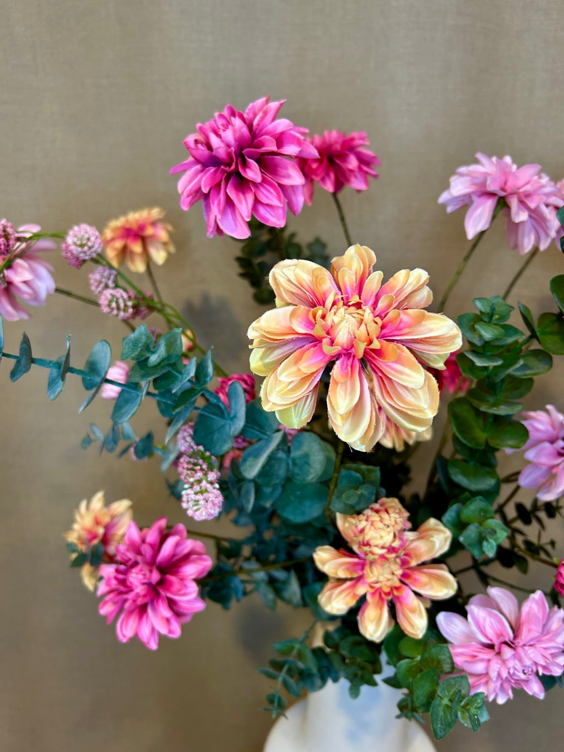 Dahlia pink H 80 cm