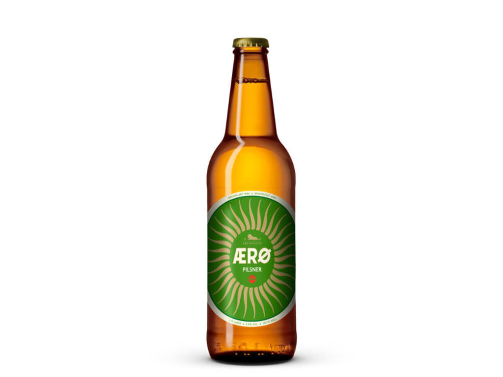 Ærø pilsner 50CL. 3,9% ØKO