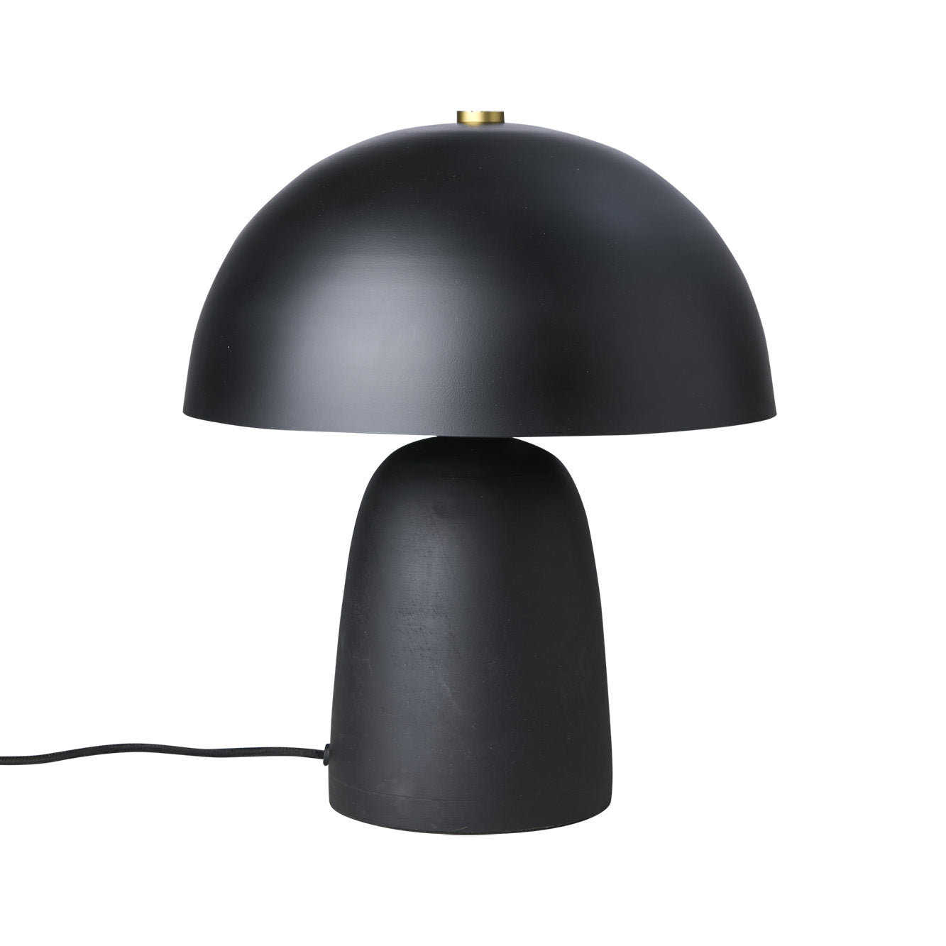 FUNGI Bordlampe M, Sort