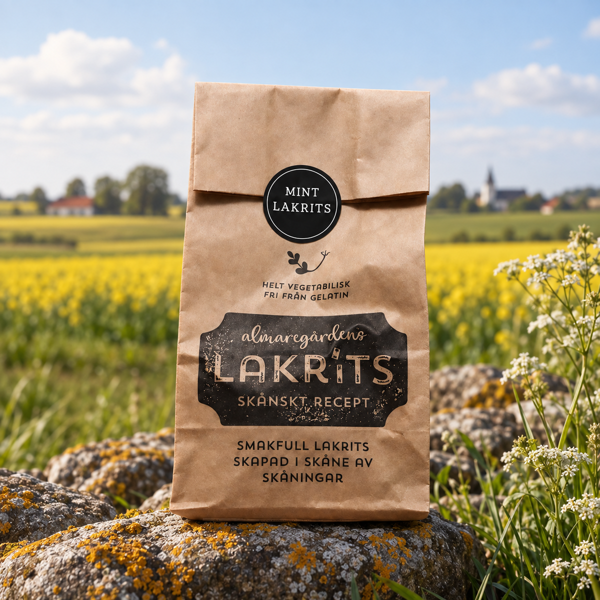 Almaregårdens Mintlakrids 150 g – originalbillede