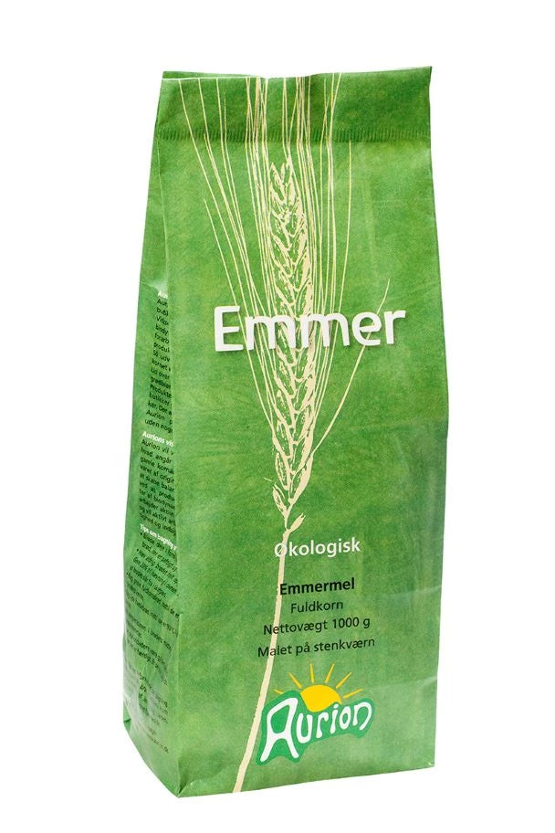 Emmermel, økologisk