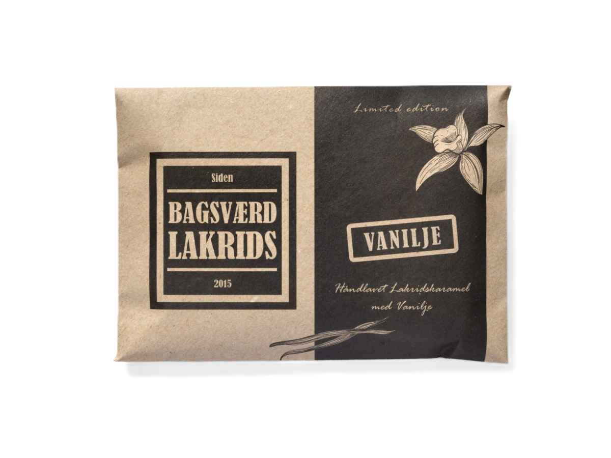 Bagsværd Lakrids Vanilje 160 g