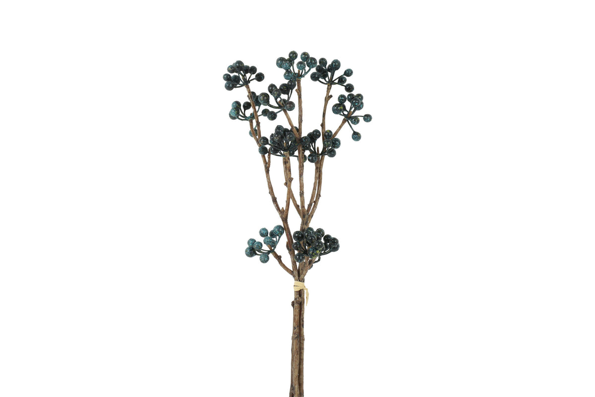 Gren sorte bær bundt/ 3 stk helix – 42 cm