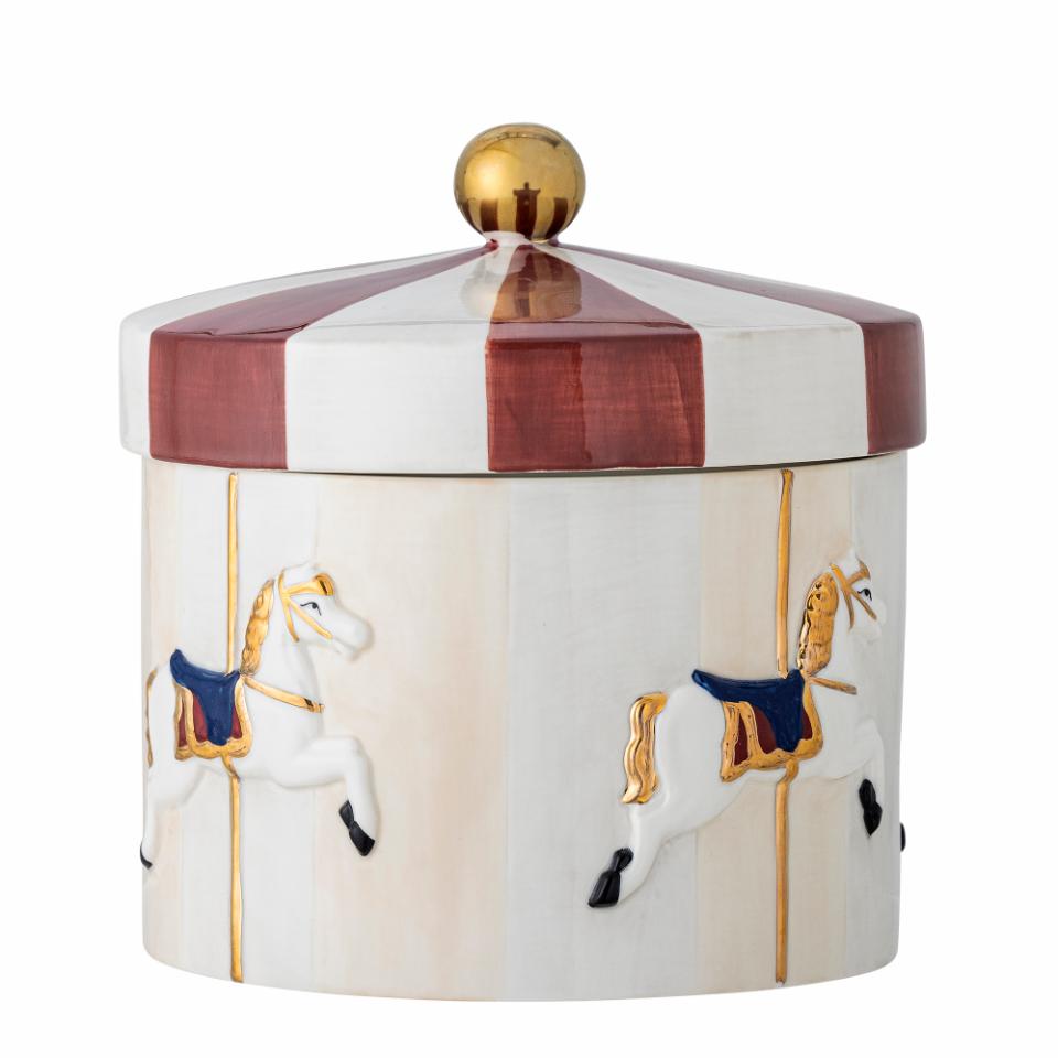 Merry-go-round krukke med låg – karrusel