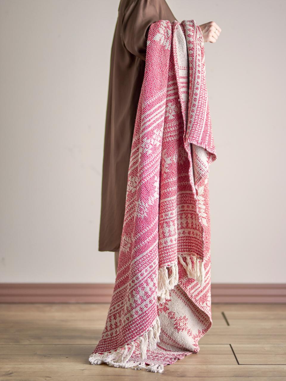 Oia plaid – rød – billede 2