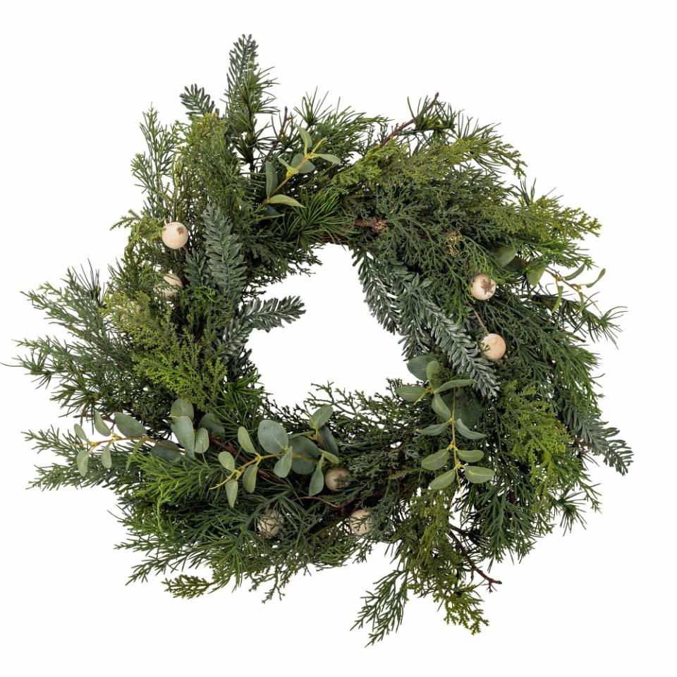 Pine krans – grøn, Ø65 cm