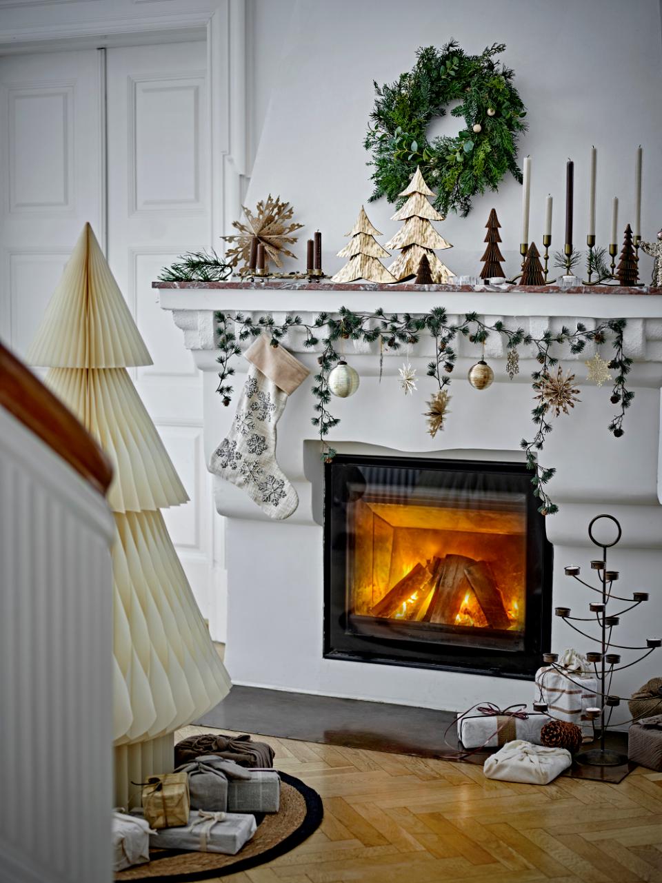 Pine krans – grøn, Ø65 cm – billede 3