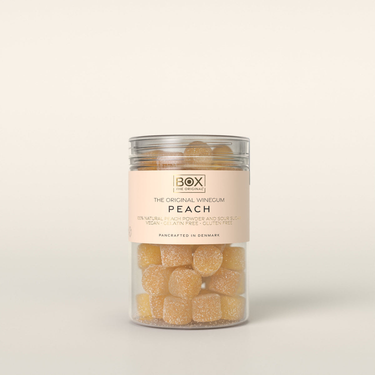 Peach – gourmetvingummi med fersken, 170 g – originalt produktbillede