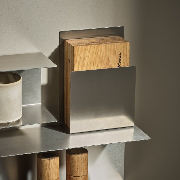 Multi holder – børstet stål