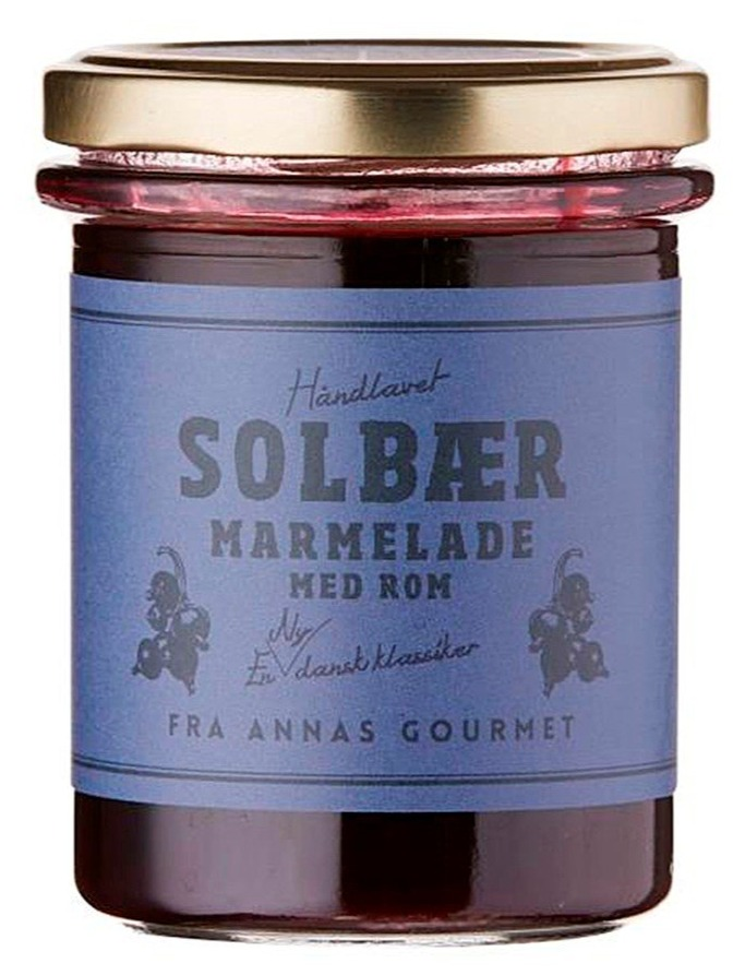 Solbærmarmelade med rom