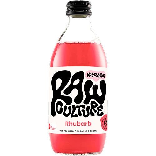 Kombucha rabarber Økologisk