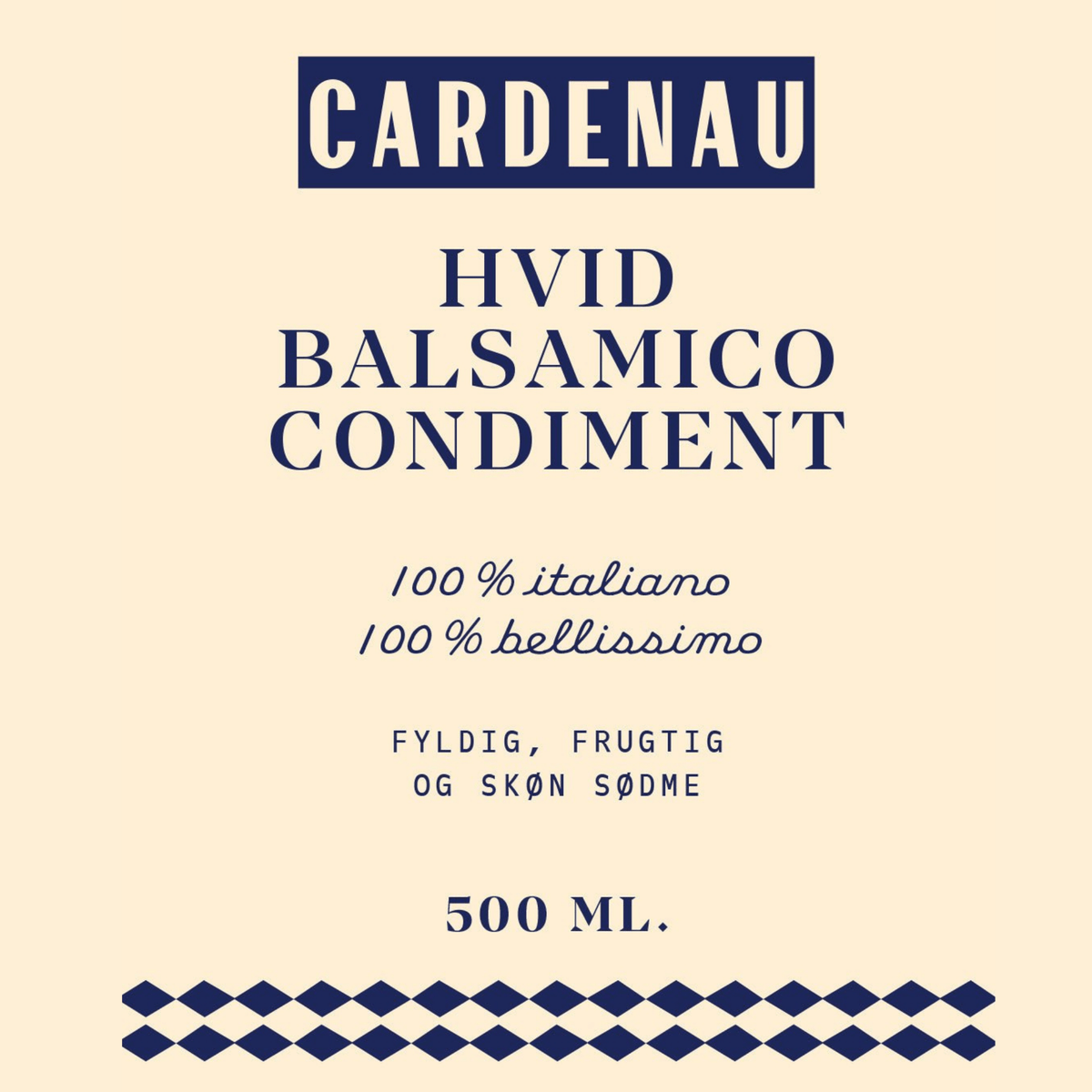 Hvid balsamico – 500 ml
