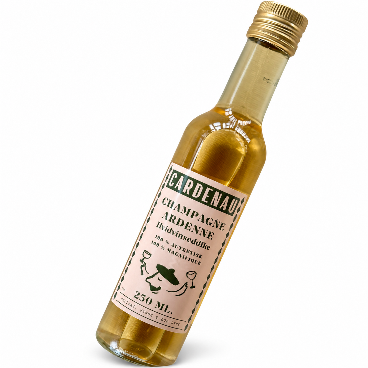 Champagne-Ardenne hvidvinseddike – 250 ml – hvid baggrund