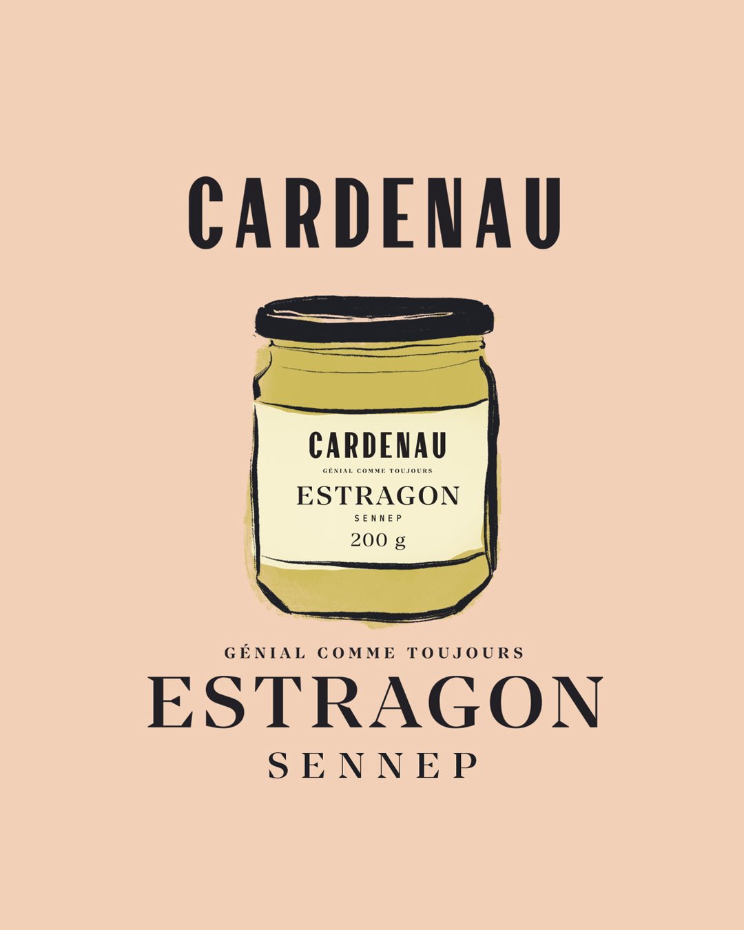 Estragonsennep – 200 g