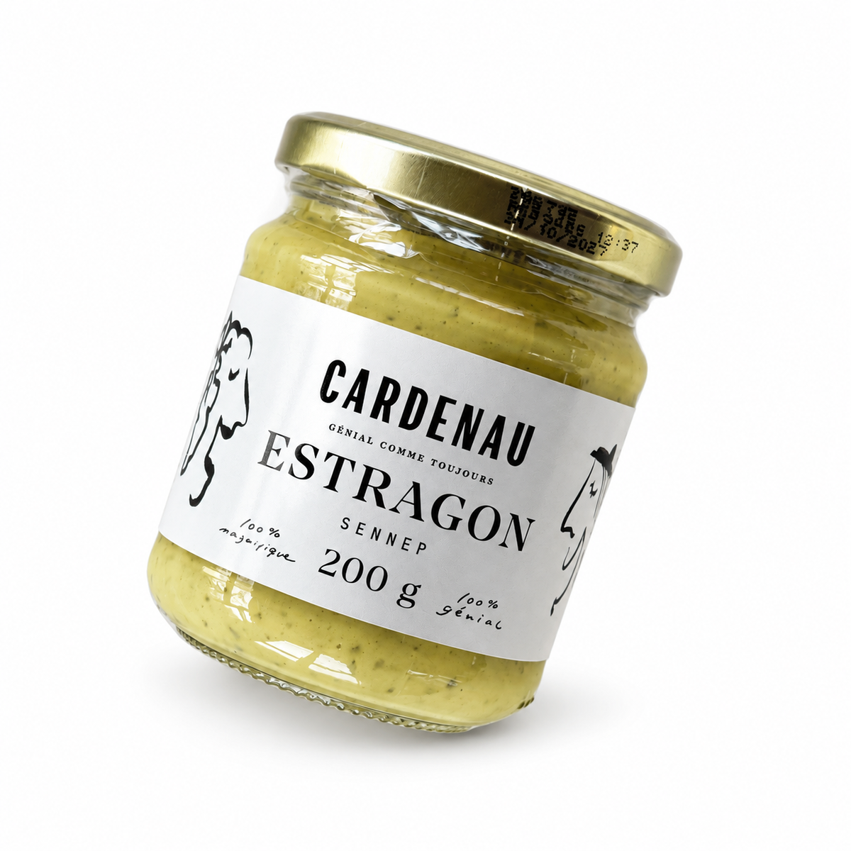 Estragonsennep – 200 g – hvid baggrund