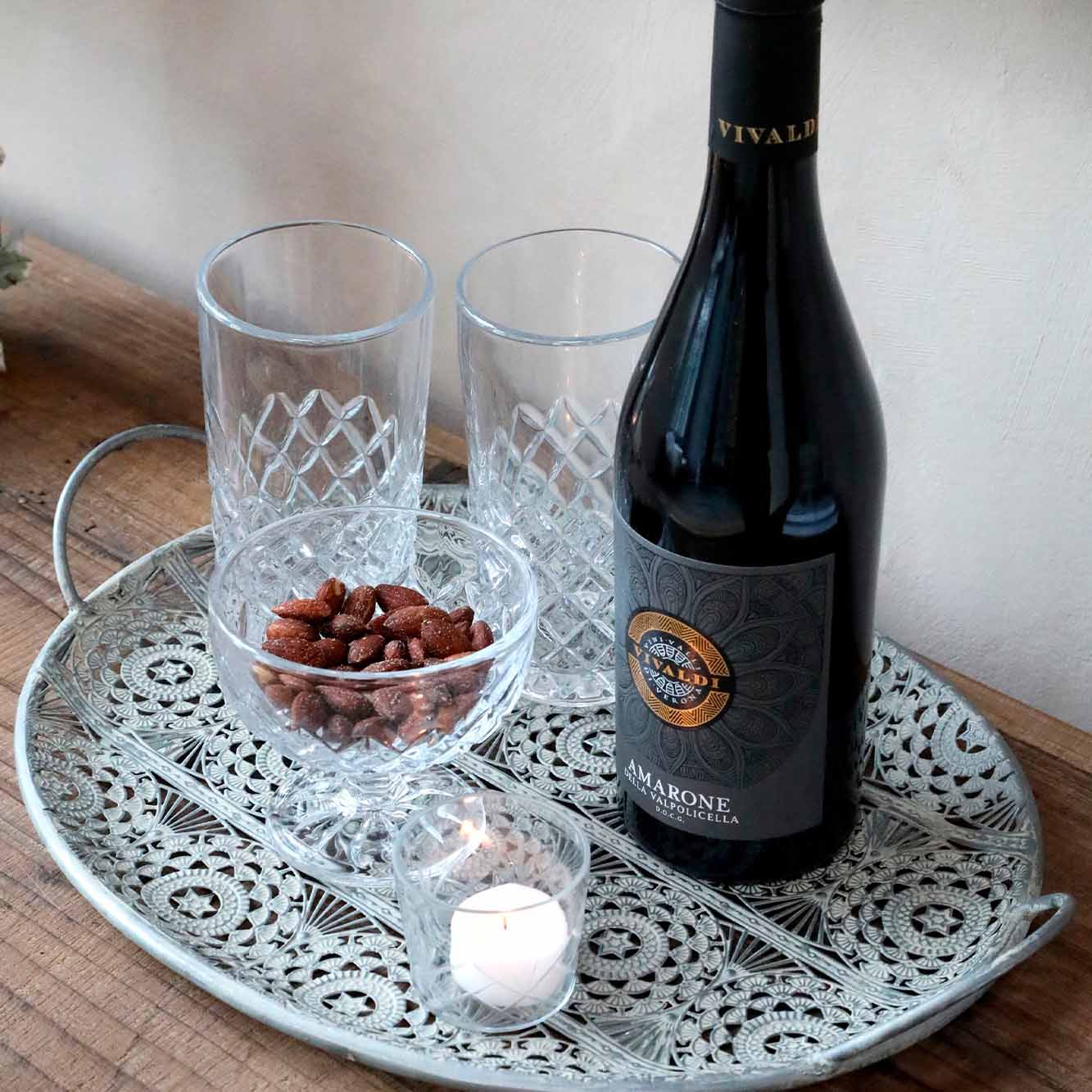 Lorient Glas m. diamantudskæring