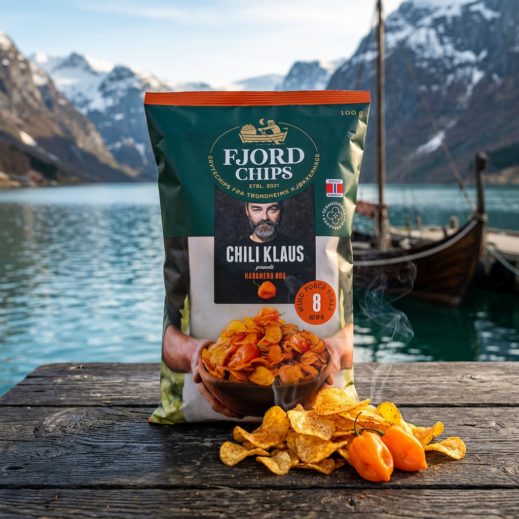 Chili Klaus chips Habanero BBQ Chips