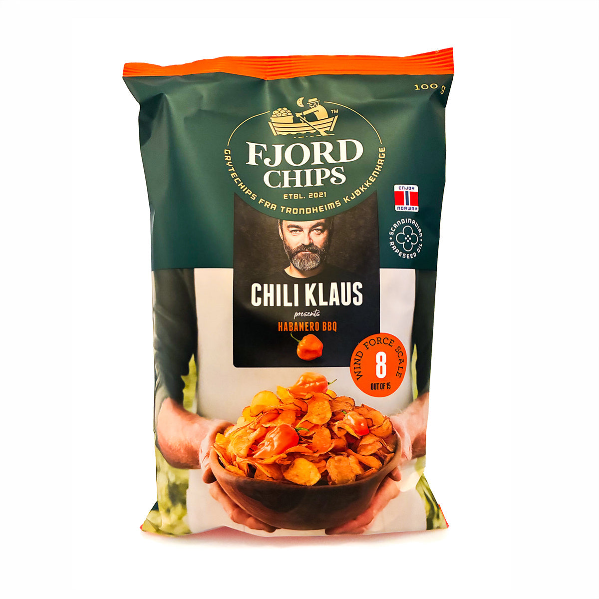 Chili Klaus chips Habanero BBQ Chips