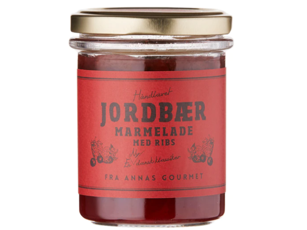 Jordbærmarmelade med ribs