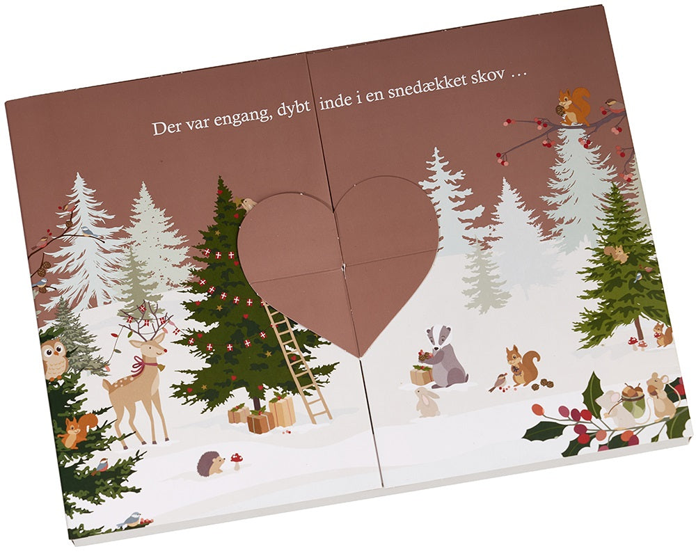 Julekalender med flødechokolade
