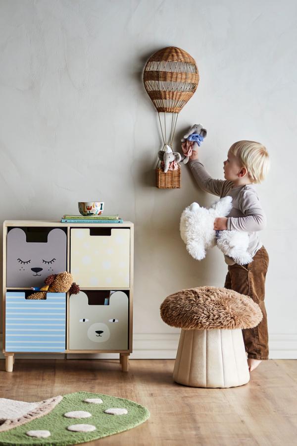 Tito Bamse, Hvid, Polyester