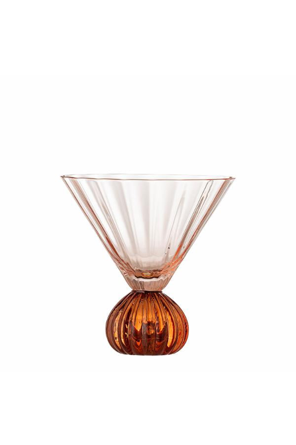 Taurin Cocktailglas, Rosa, Glas