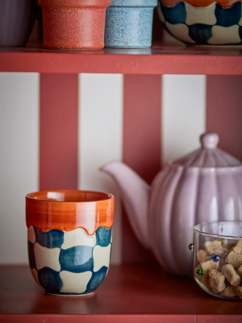 Check Kop, Multifarvet, Stentøj