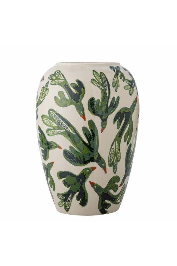 Birdliva Vase, Multifarvet, Stentøj
