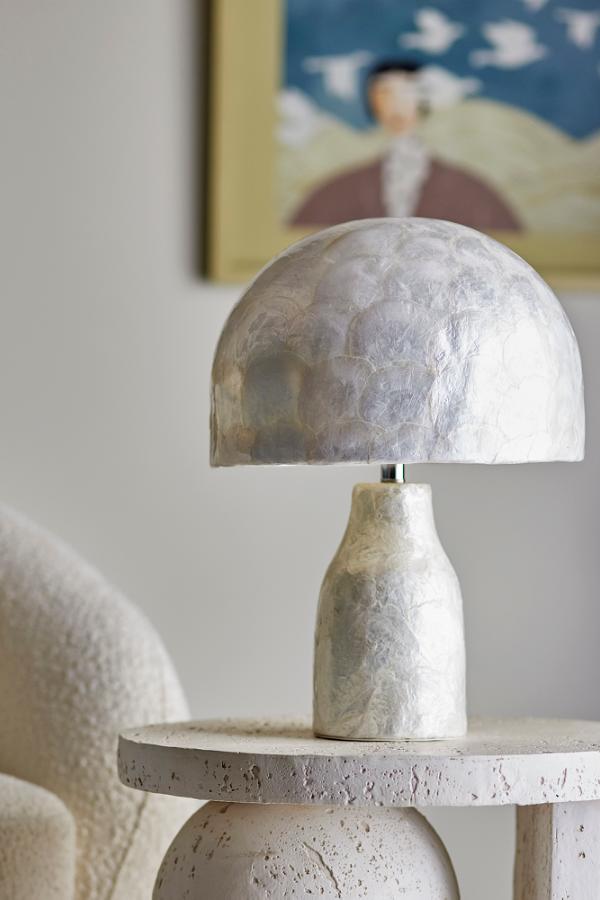 Adria Bordlampe – Natur Mother of Pearl