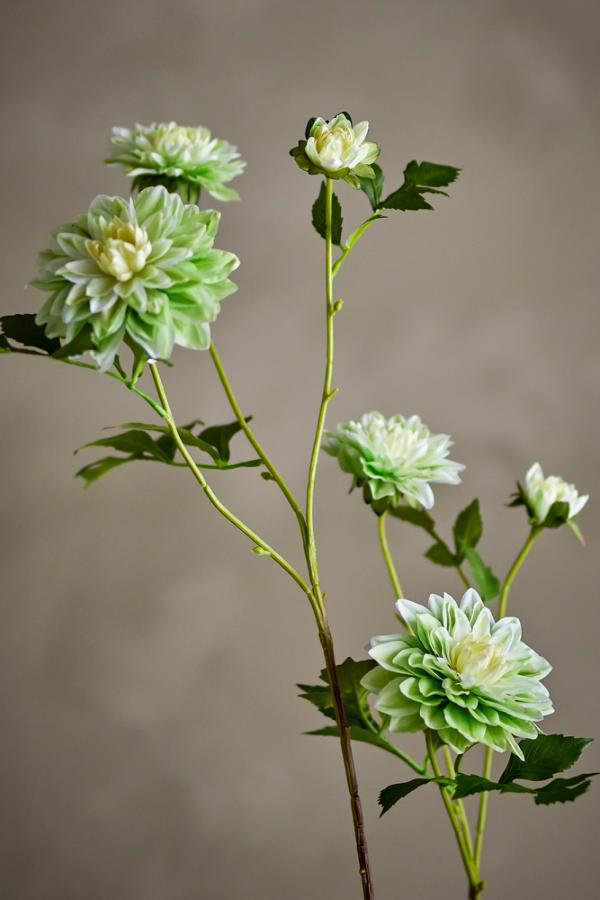 Chrysantemum Stilk, Hvid, Kunstige Blomster