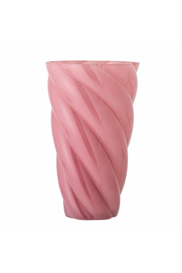 Callo Vase, Rosa, Glas