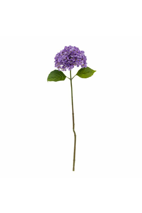 Hydrangea Stilk, Lilla, Kunstige Blomster