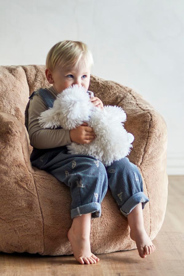 Tito Bamse, Hvid, Polyester
