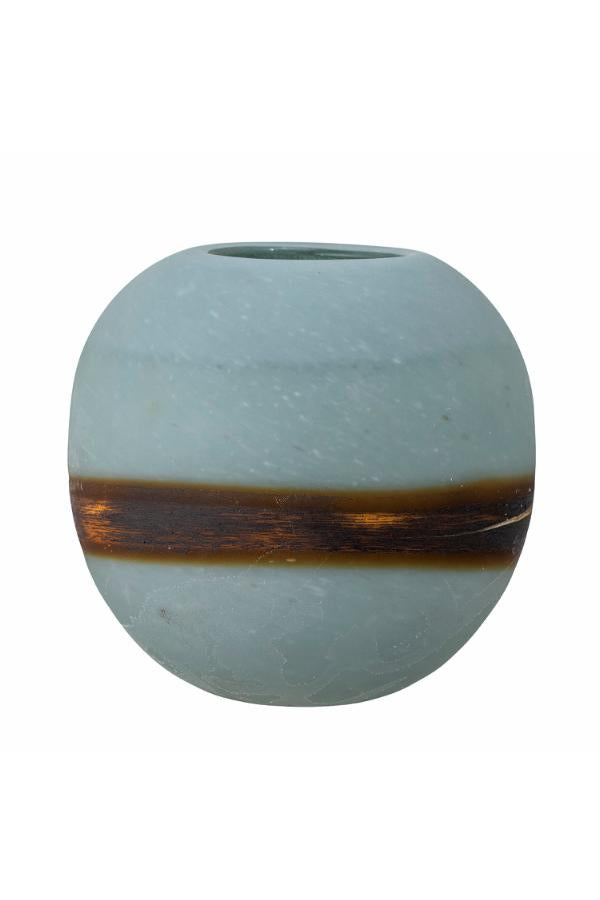 Melike Vase, Blå, Glas