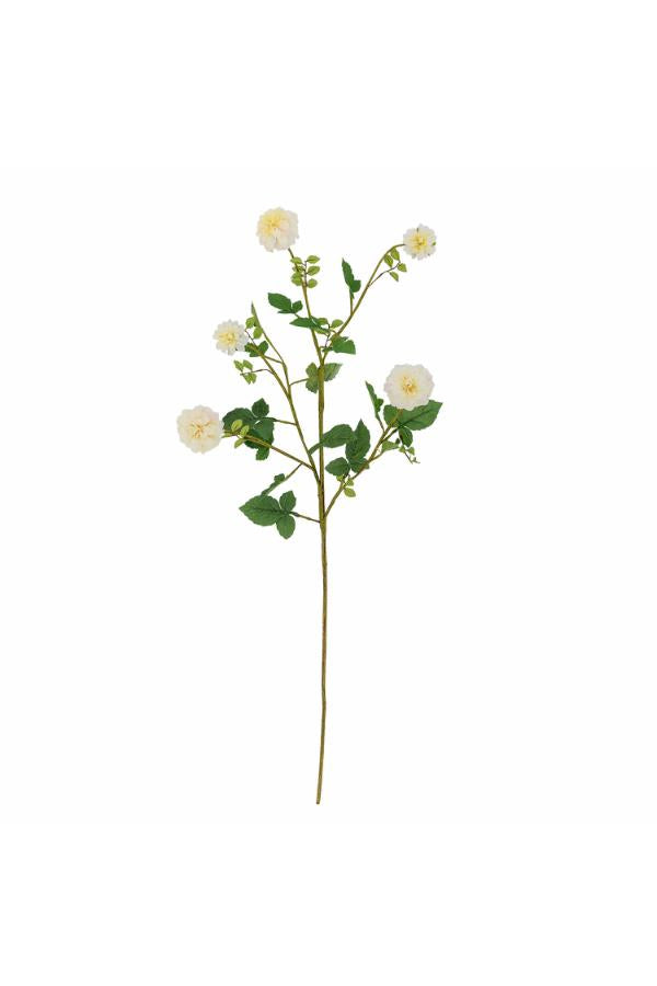 Chrysantemum Stilk, Hvid, Kunstige Blomster