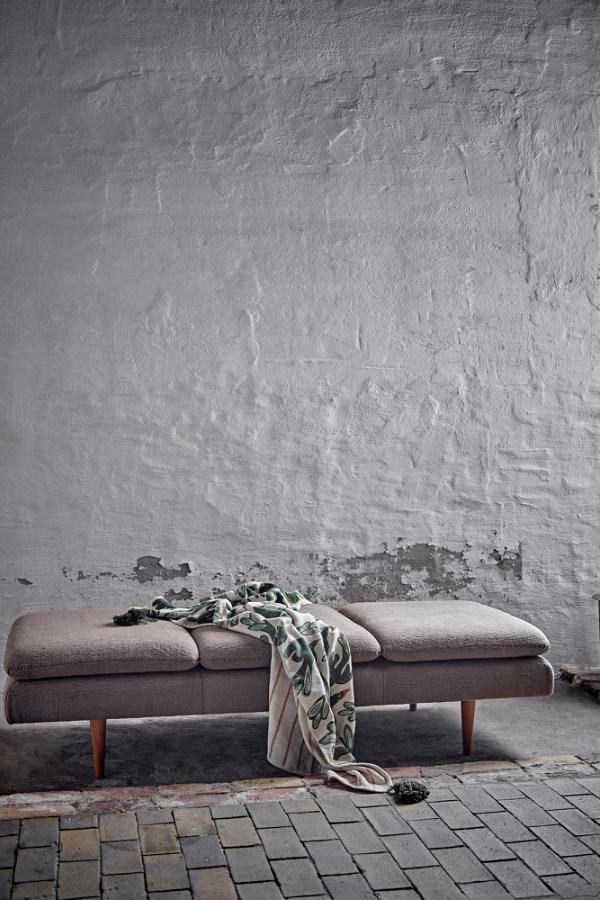 Birdliva Plaid, Multifarvet, Genanvendt Bomuld