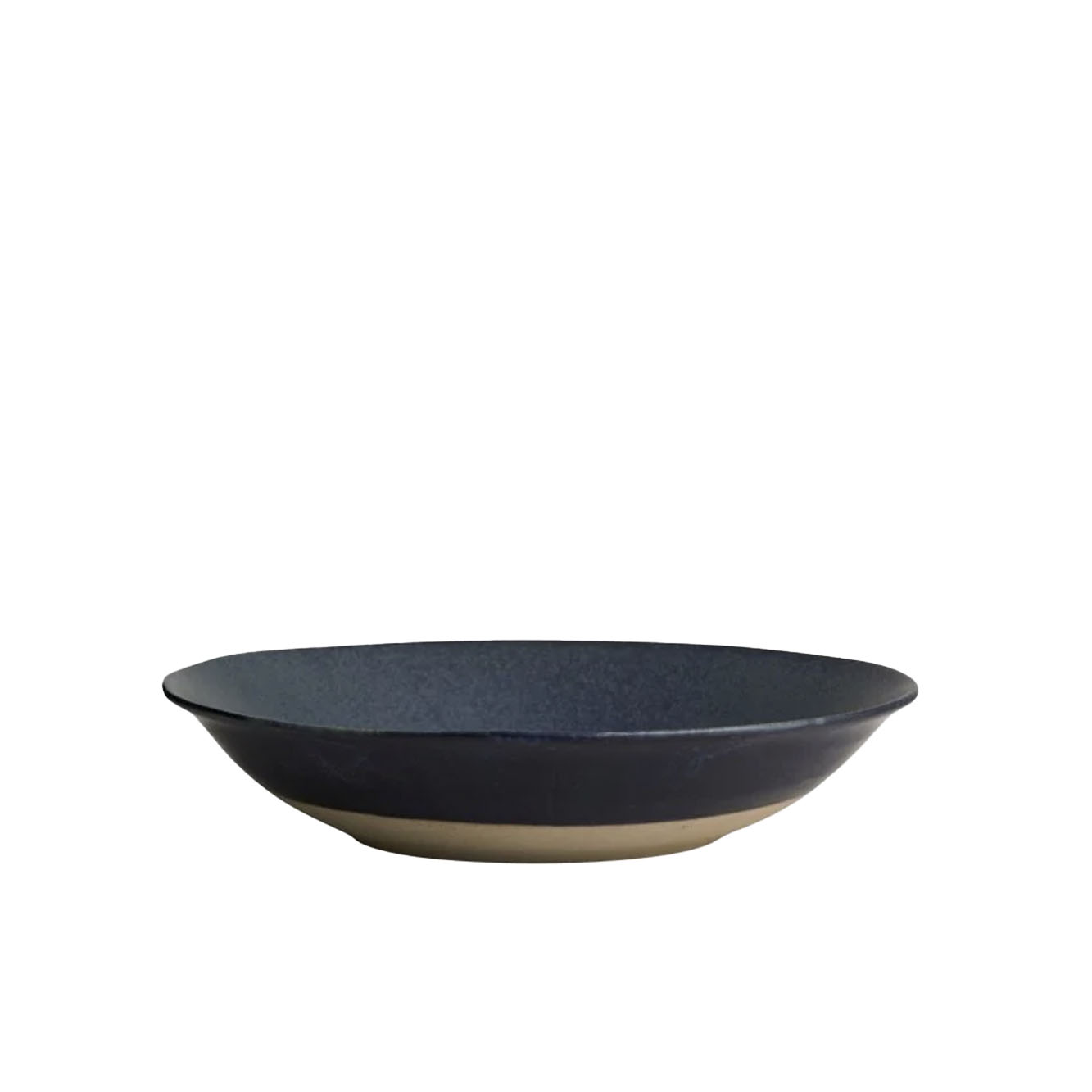 GRAINY salatskål i keramik - ø34 cm - mørkeblå