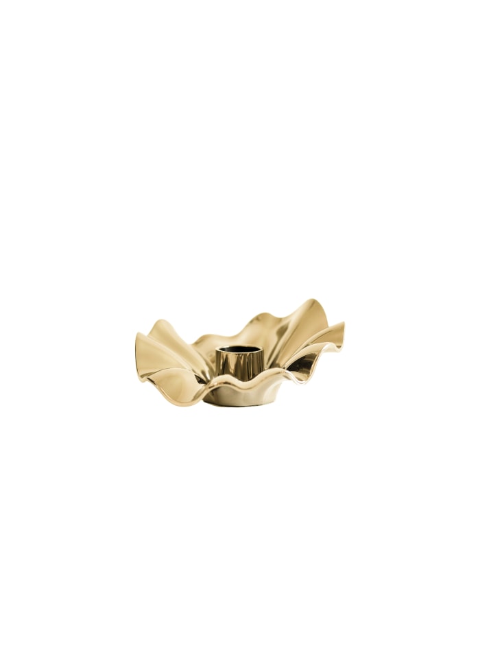 Lea lysestage - Guld