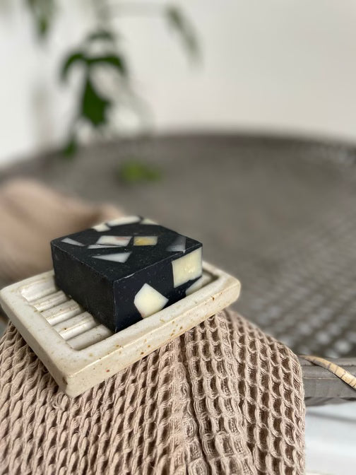 Soap no. 5 | GERANIUM, LEMON, PATCHOULI, SANDELWOOD