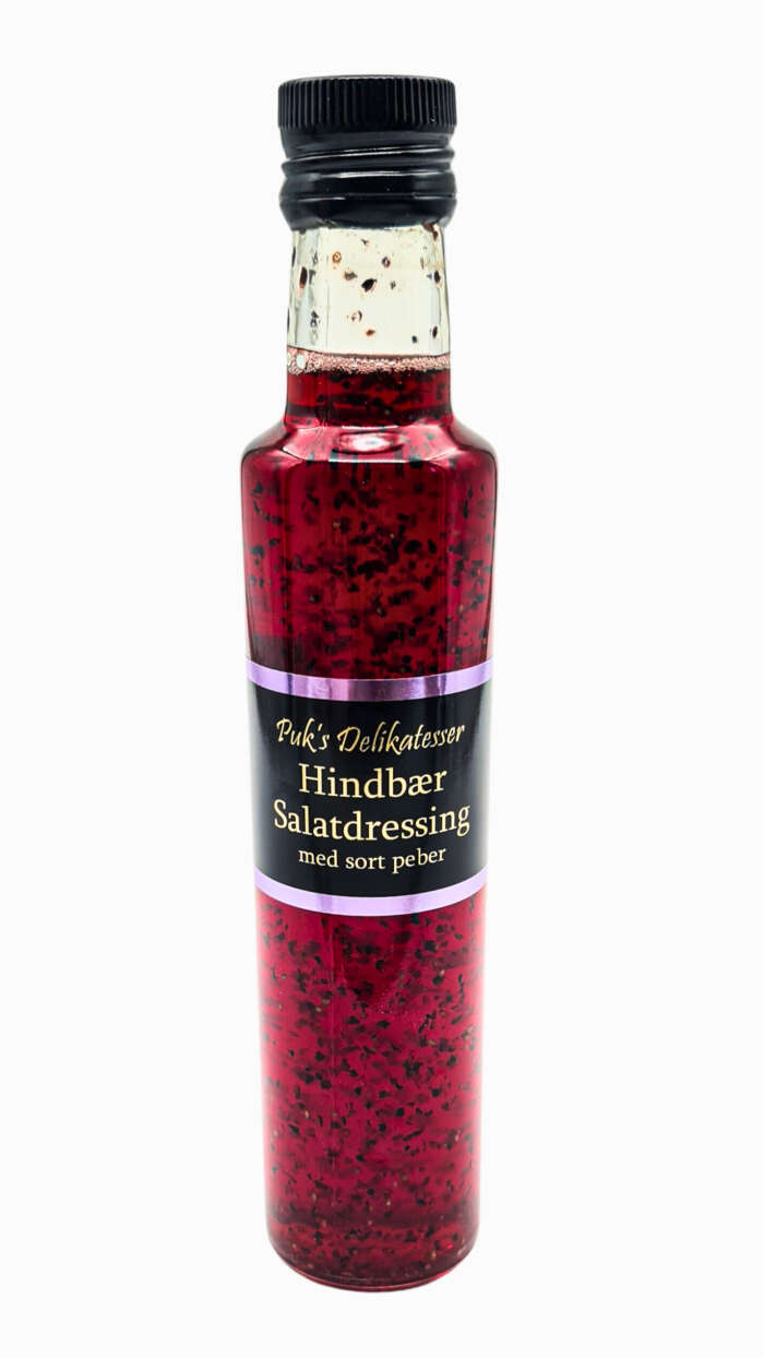 Hindbær Salatdressing med sort peber